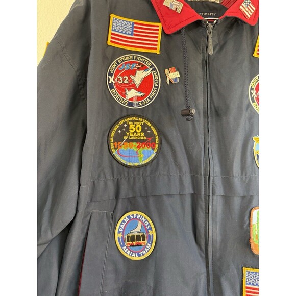 Boeing Joint Strike Fighter X-32A First Flight JSF Jacket  Patches And Pins - Picture 2 of 14